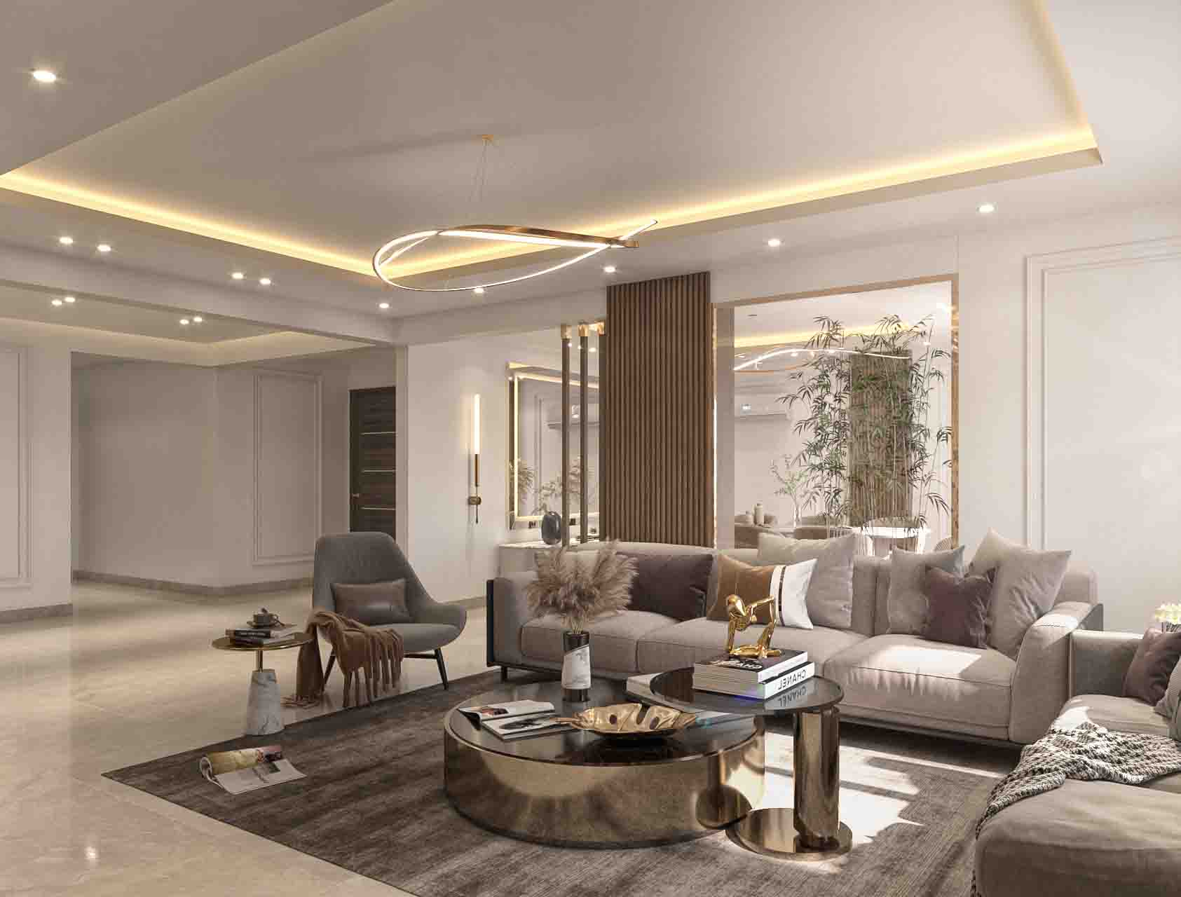 Interior design for a residential project